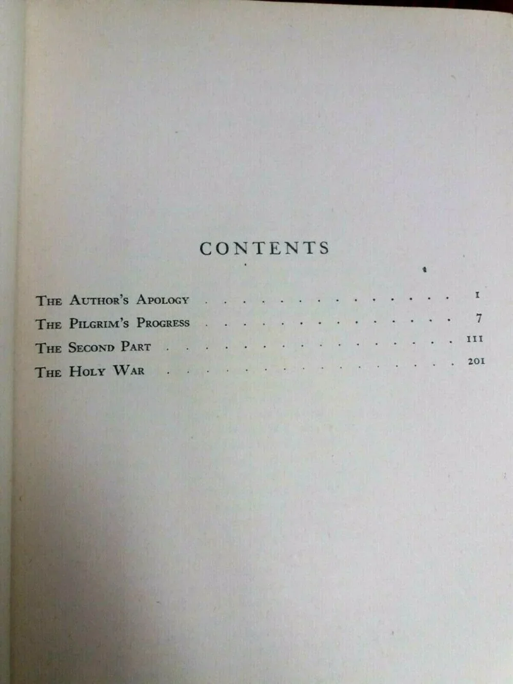 PILGRIMS PROGRESS and THE HOLY WAR Book John Bunyan Puritan Publishing Rare 1934